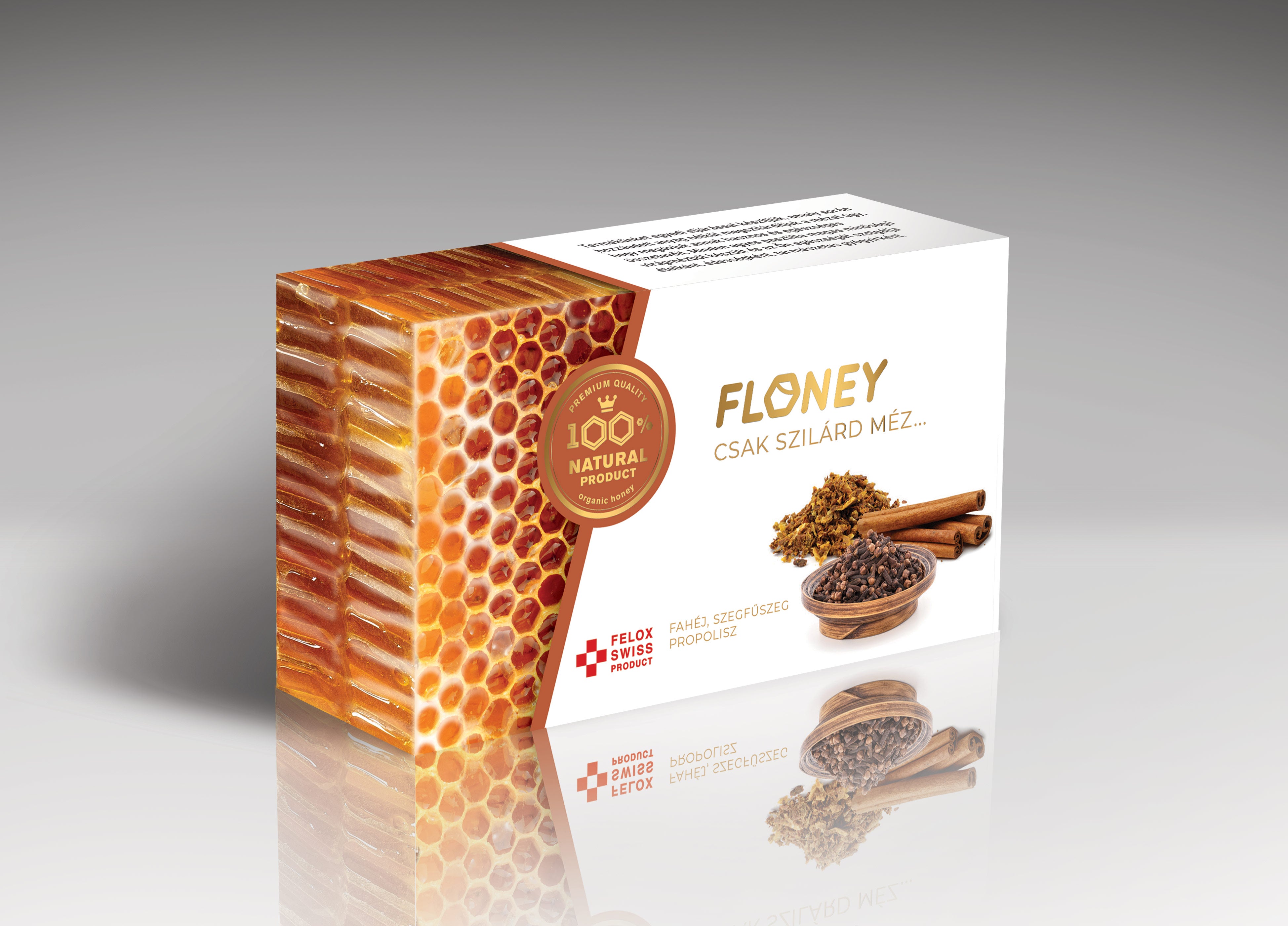 Floney szopogató tabletta Fahéjjal és Propolisszal