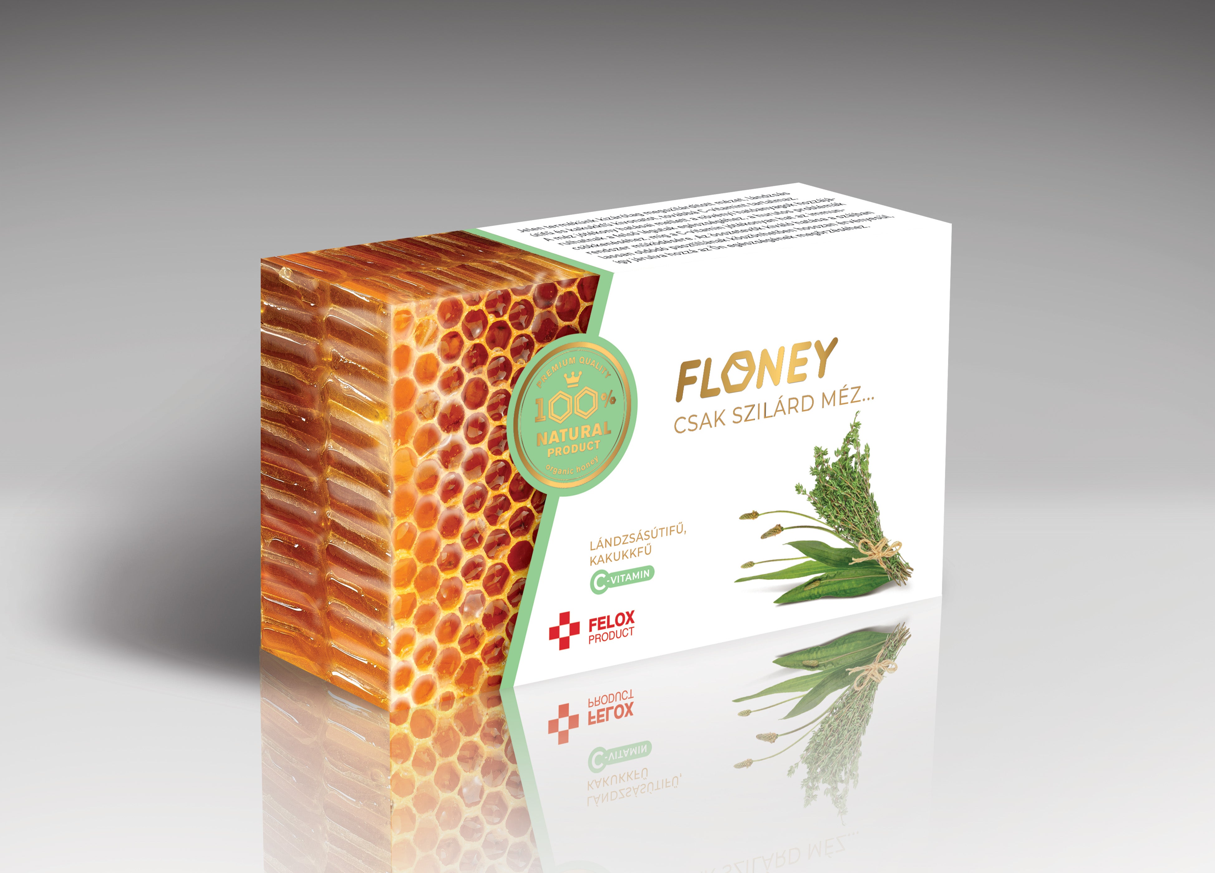 FLONEY szopogató tabletta - Lándzsás útifű